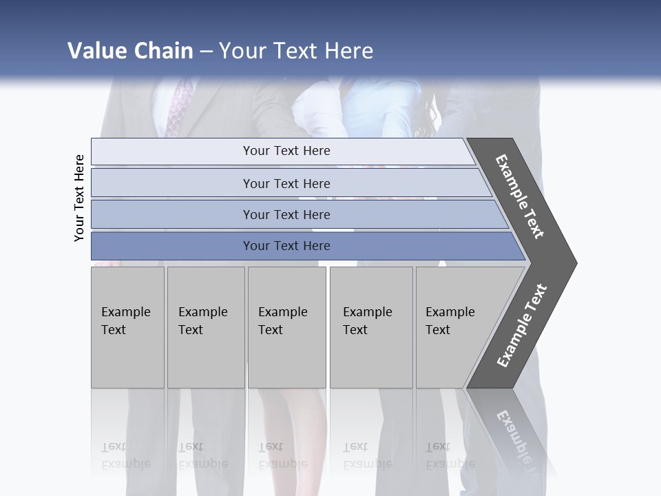 Gesture Businessman Teamwork PowerPoint Template