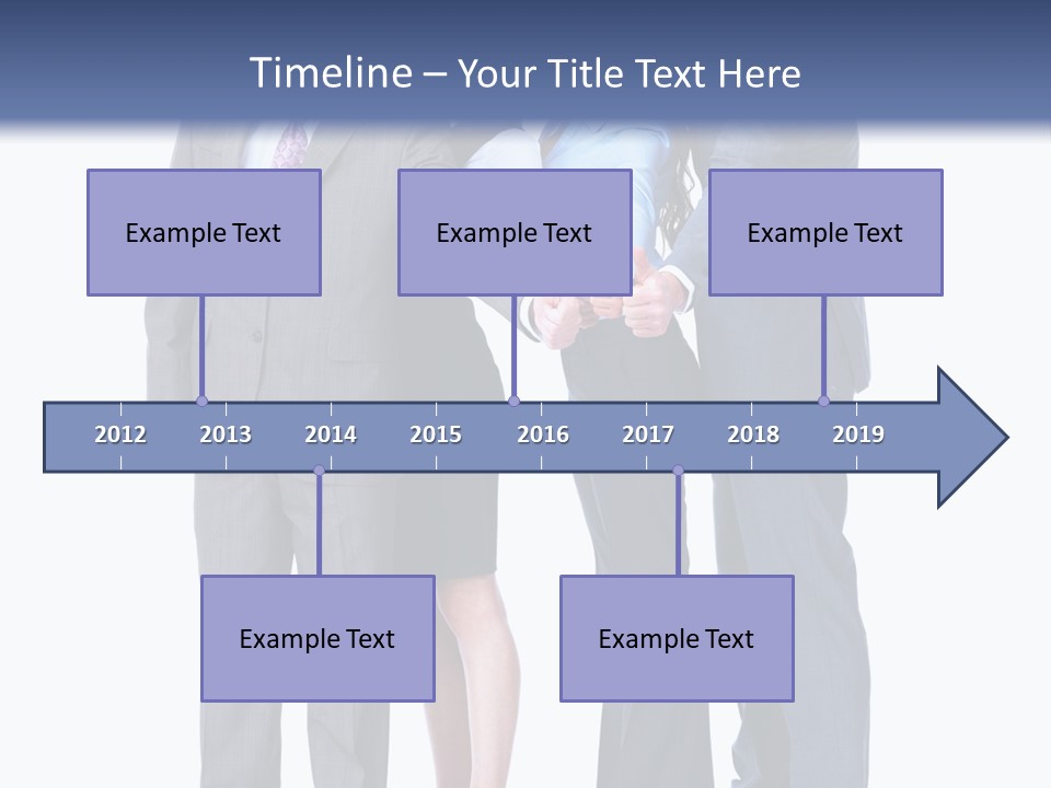 Gesture Businessman Teamwork PowerPoint Template