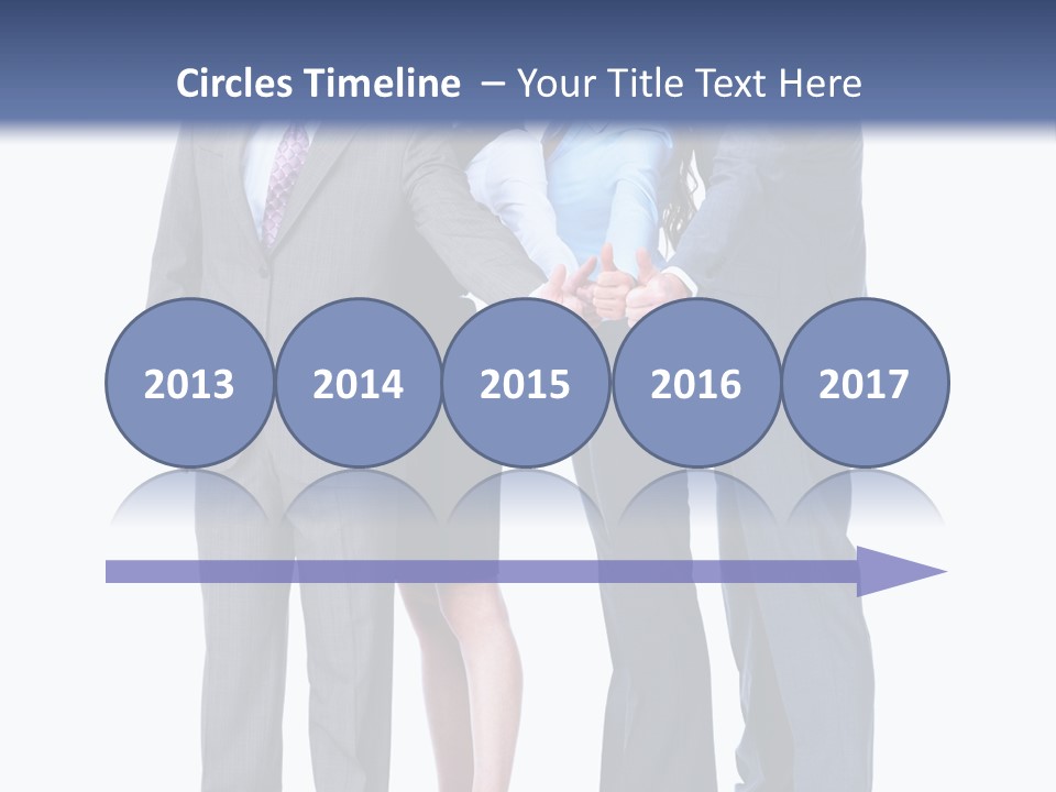 Gesture Businessman Teamwork PowerPoint Template