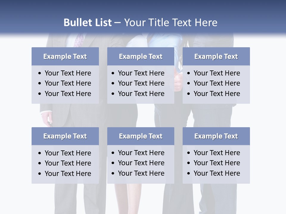Gesture Businessman Teamwork PowerPoint Template