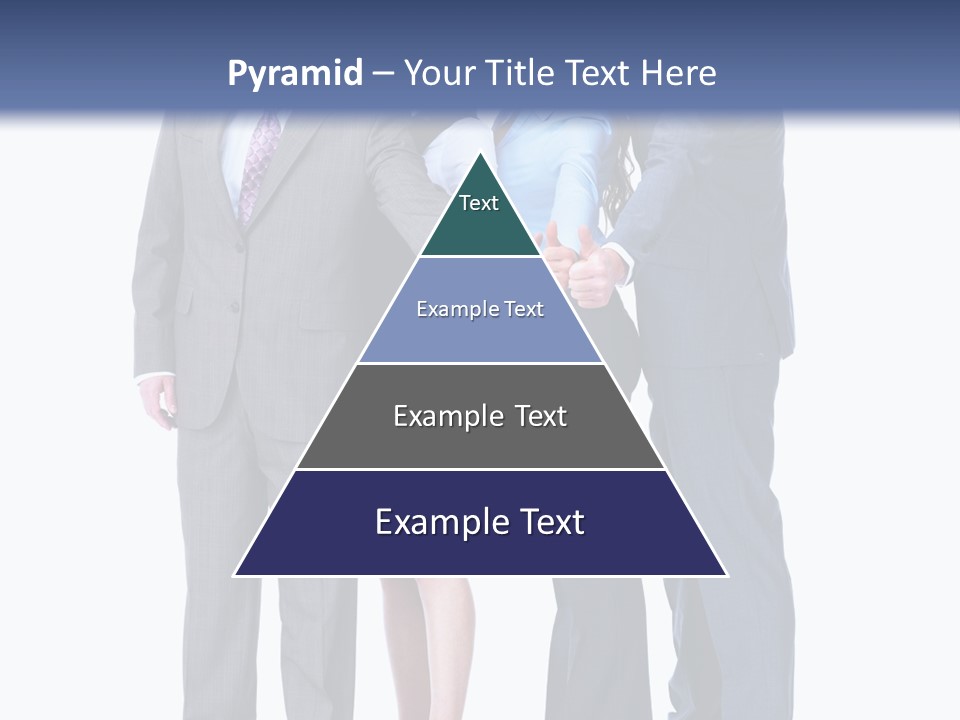 Gesture Businessman Teamwork PowerPoint Template