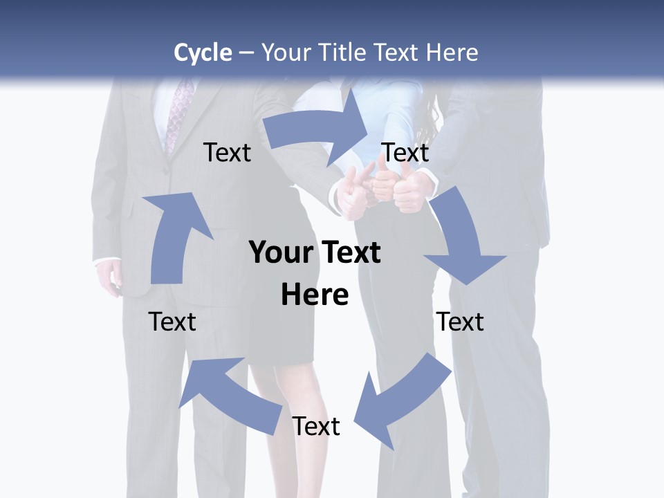 Gesture Businessman Teamwork PowerPoint Template