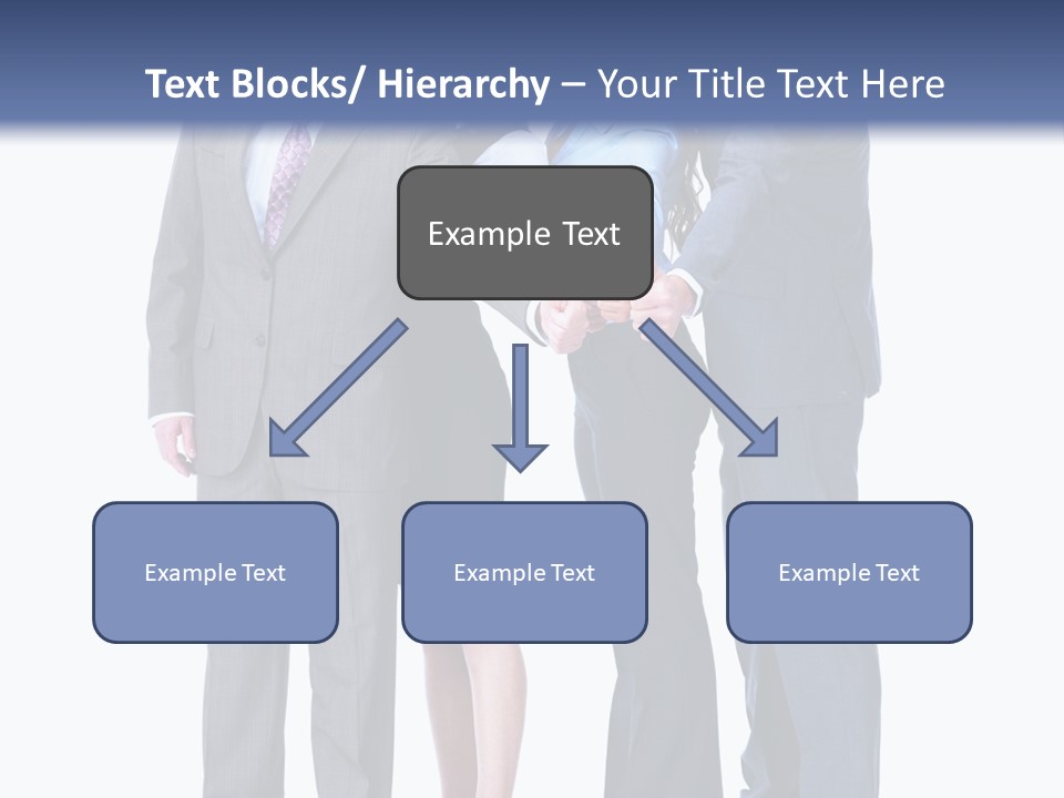Gesture Businessman Teamwork PowerPoint Template