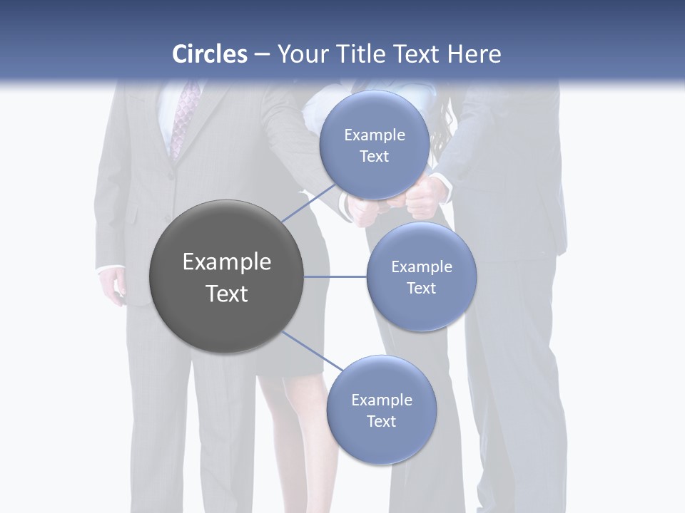 Gesture Businessman Teamwork PowerPoint Template