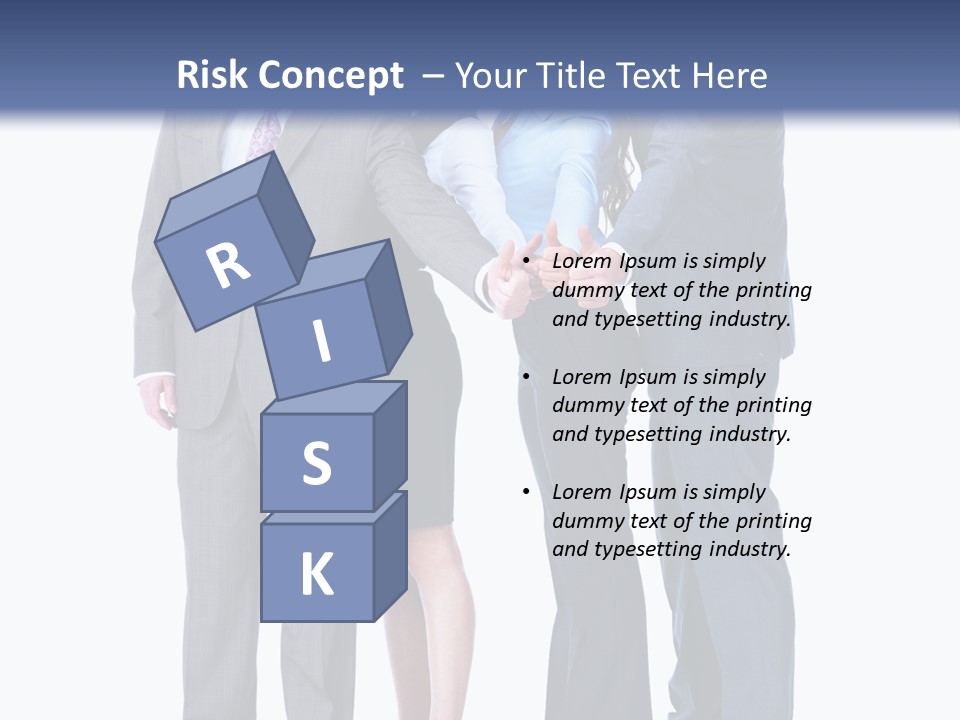 Gesture Businessman Teamwork PowerPoint Template