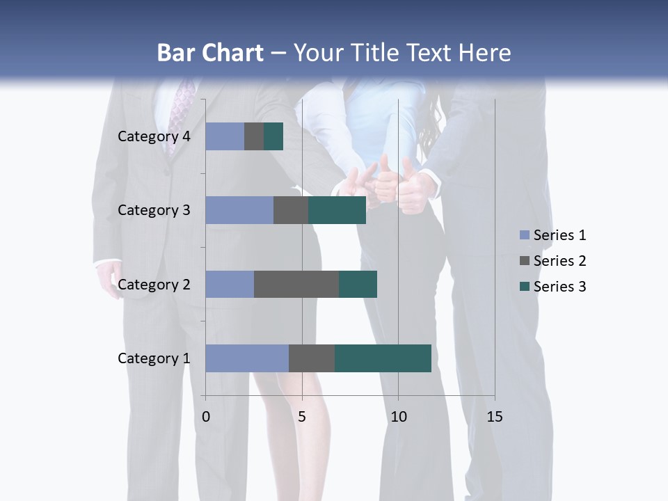 Gesture Businessman Teamwork PowerPoint Template