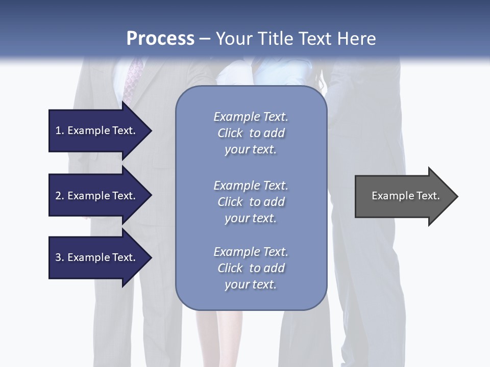Gesture Businessman Teamwork PowerPoint Template