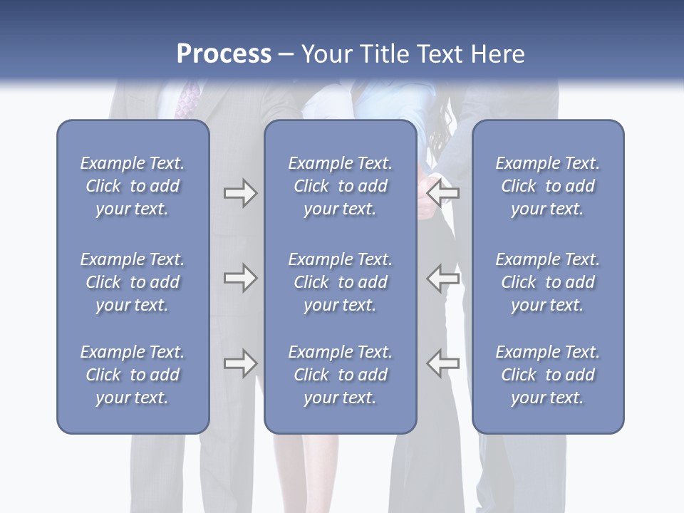 Gesture Businessman Teamwork PowerPoint Template