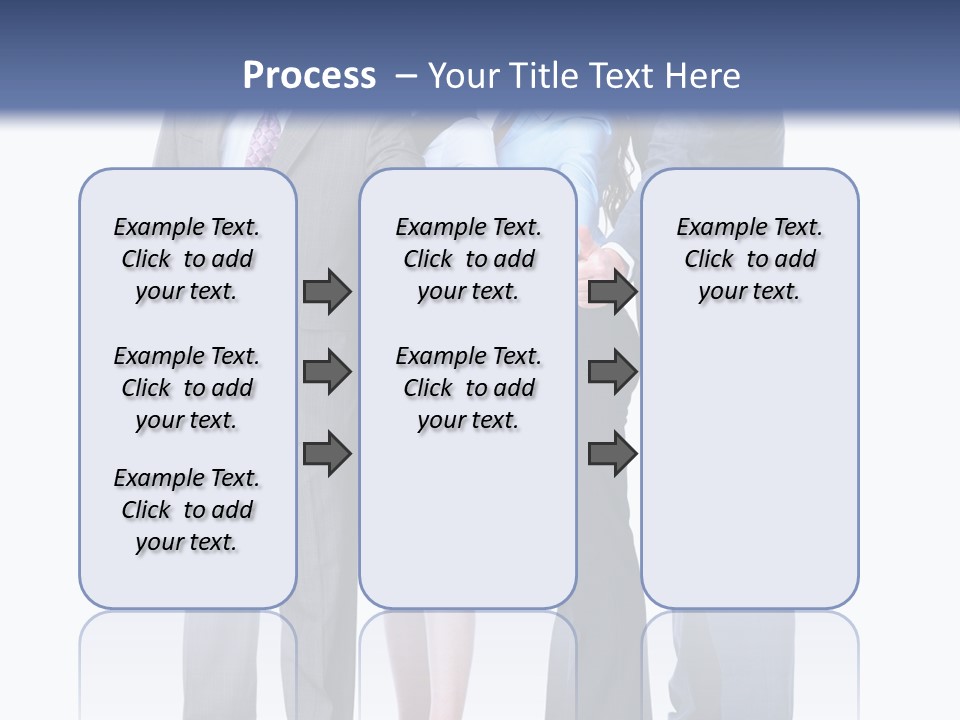 Gesture Businessman Teamwork PowerPoint Template