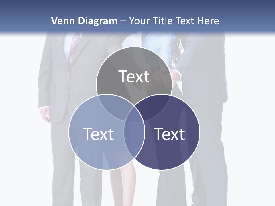 Gesture Businessman Teamwork PowerPoint Template