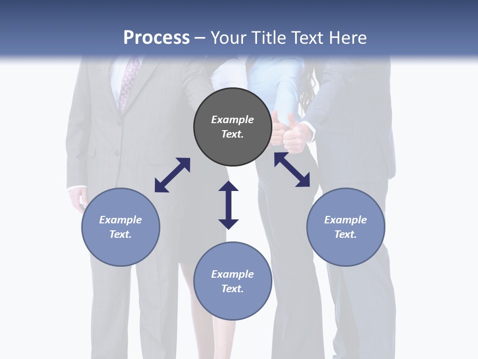Gesture Businessman Teamwork PowerPoint Template