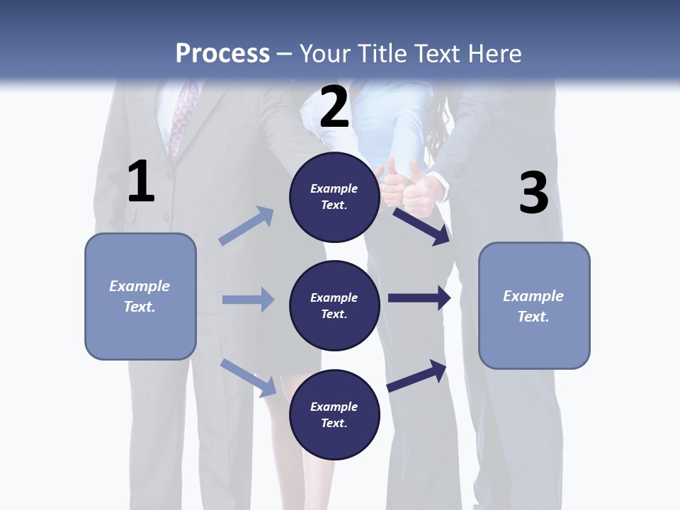 Gesture Businessman Teamwork PowerPoint Template