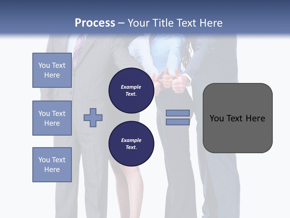 Gesture Businessman Teamwork PowerPoint Template