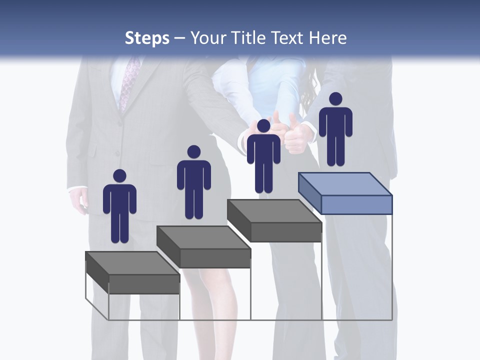 Gesture Businessman Teamwork PowerPoint Template