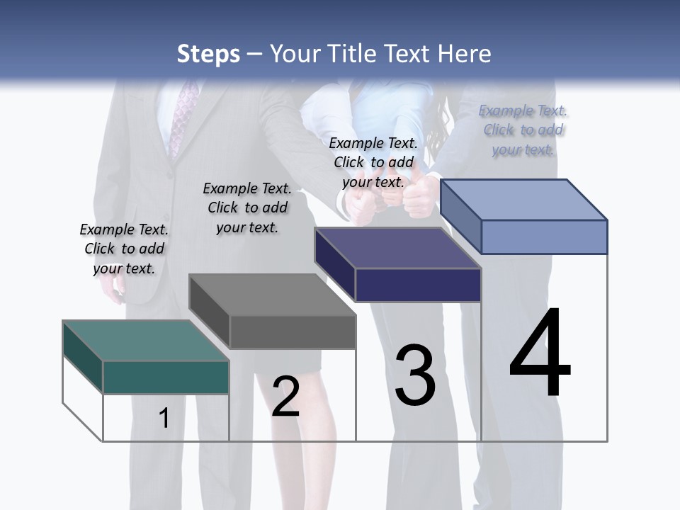 Gesture Businessman Teamwork PowerPoint Template