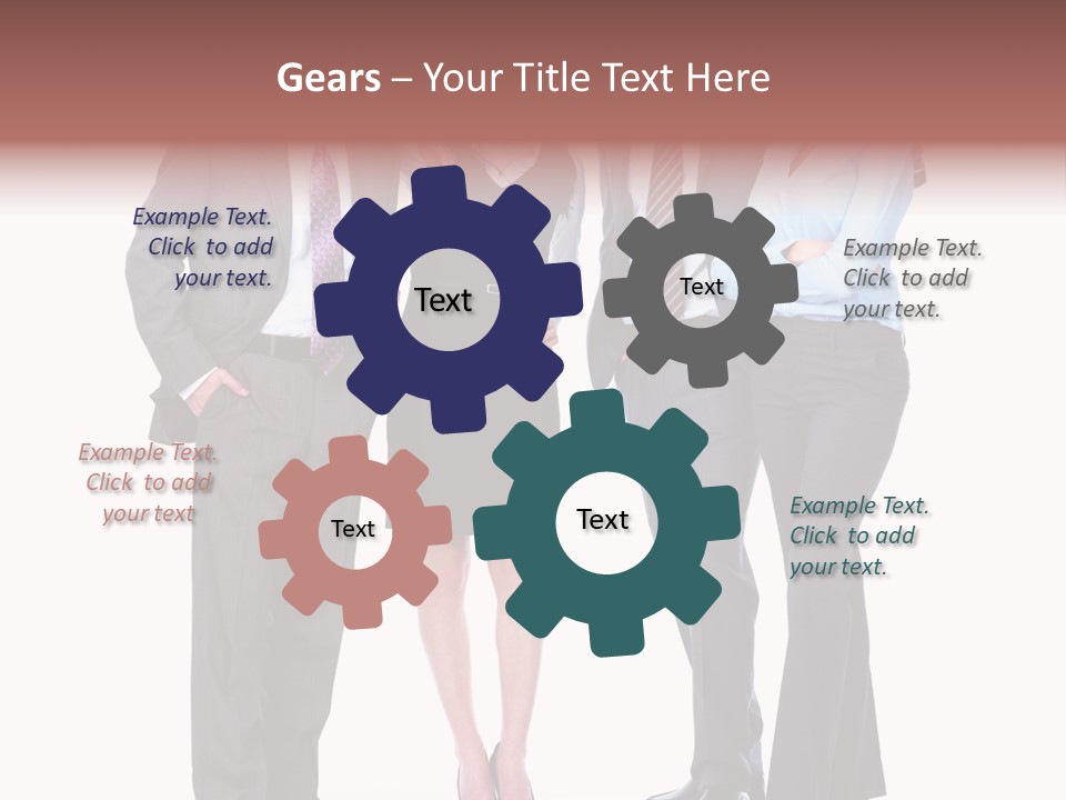 Manager Successful People PowerPoint Template