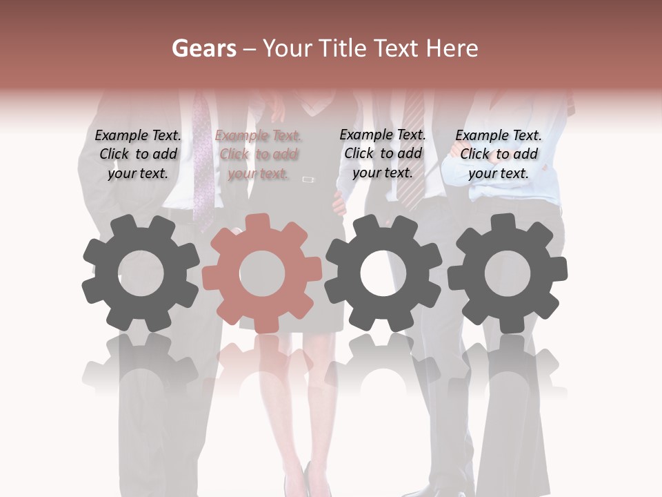 Manager Successful People PowerPoint Template