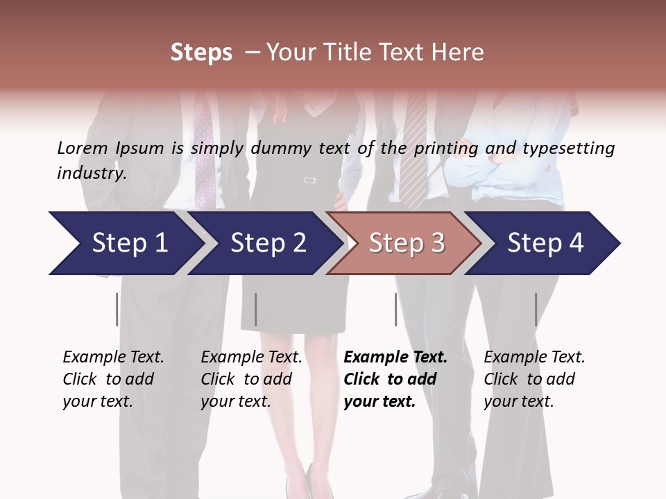 Manager Successful People PowerPoint Template