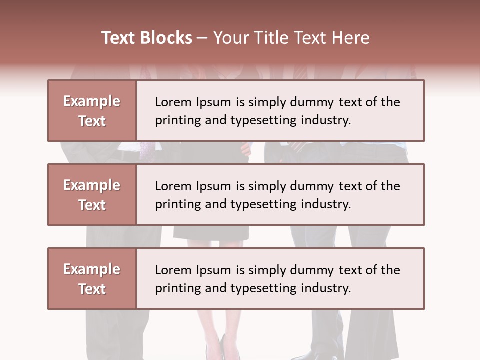 Manager Successful People PowerPoint Template