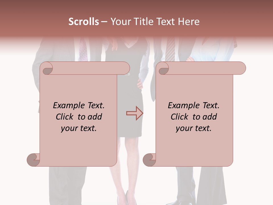 Manager Successful People PowerPoint Template