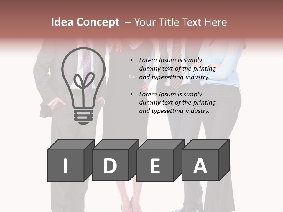 Manager Successful People PowerPoint Template