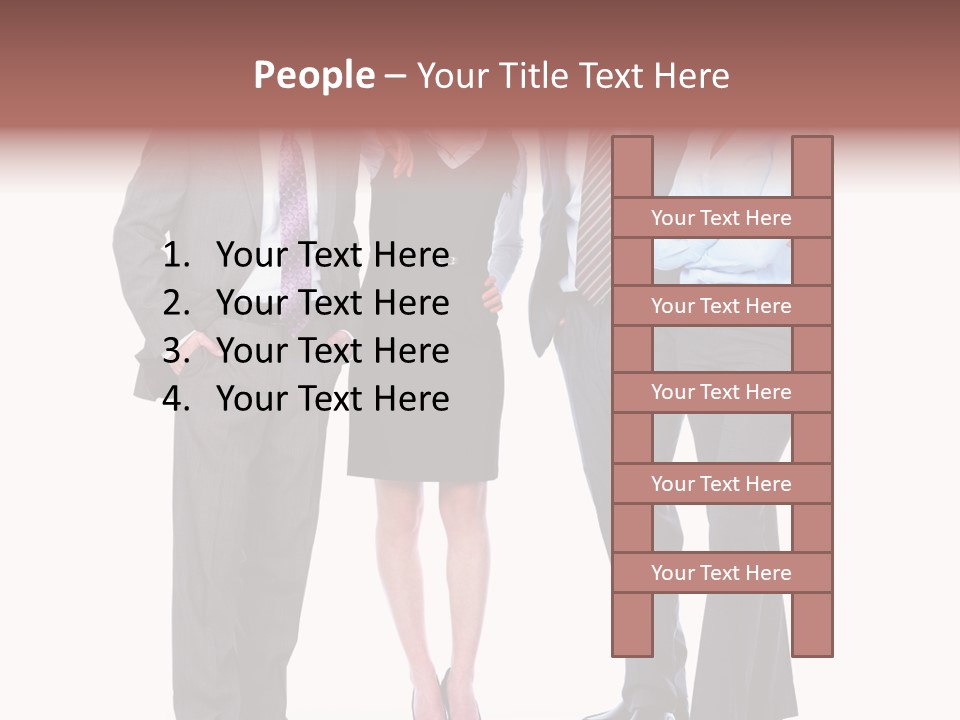 Manager Successful People PowerPoint Template