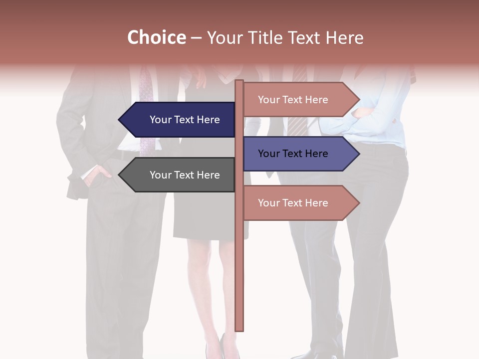 Manager Successful People PowerPoint Template