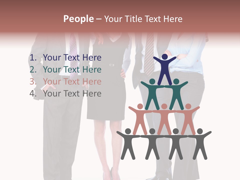 Manager Successful People PowerPoint Template