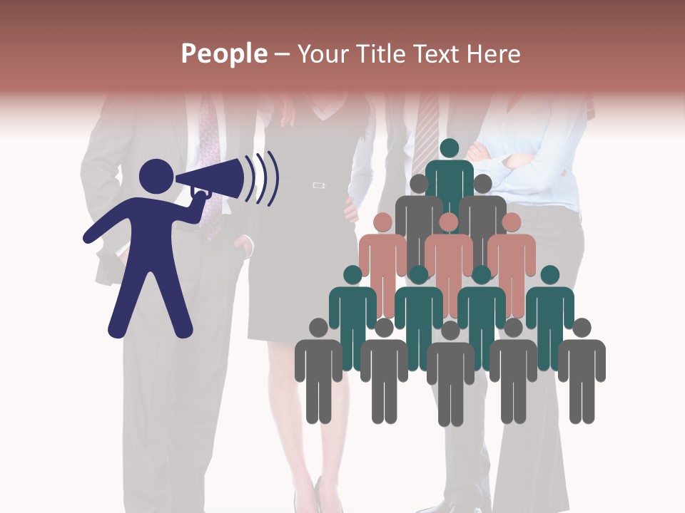 Manager Successful People PowerPoint Template