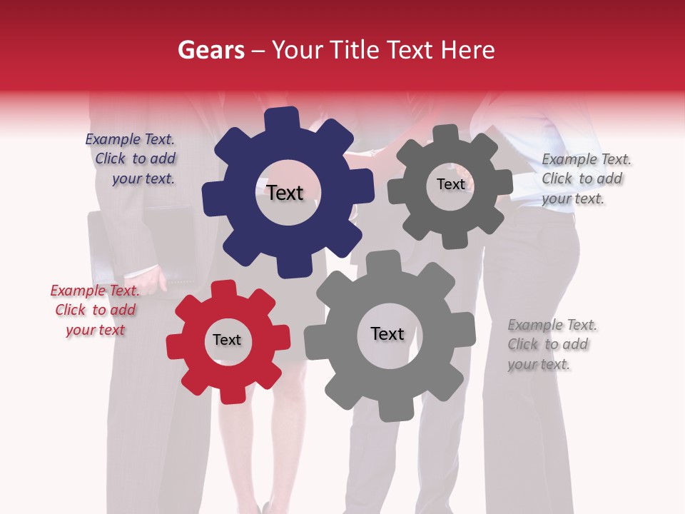 People Folder Boss PowerPoint Template