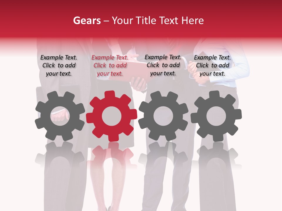 People Folder Boss PowerPoint Template