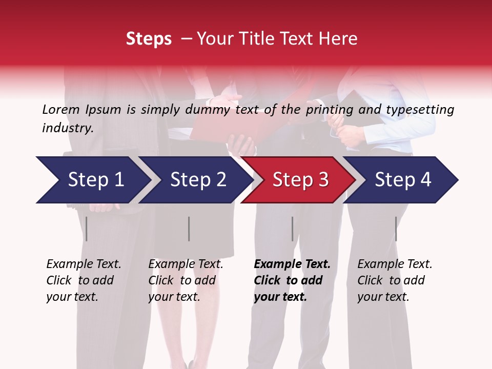 People Folder Boss PowerPoint Template