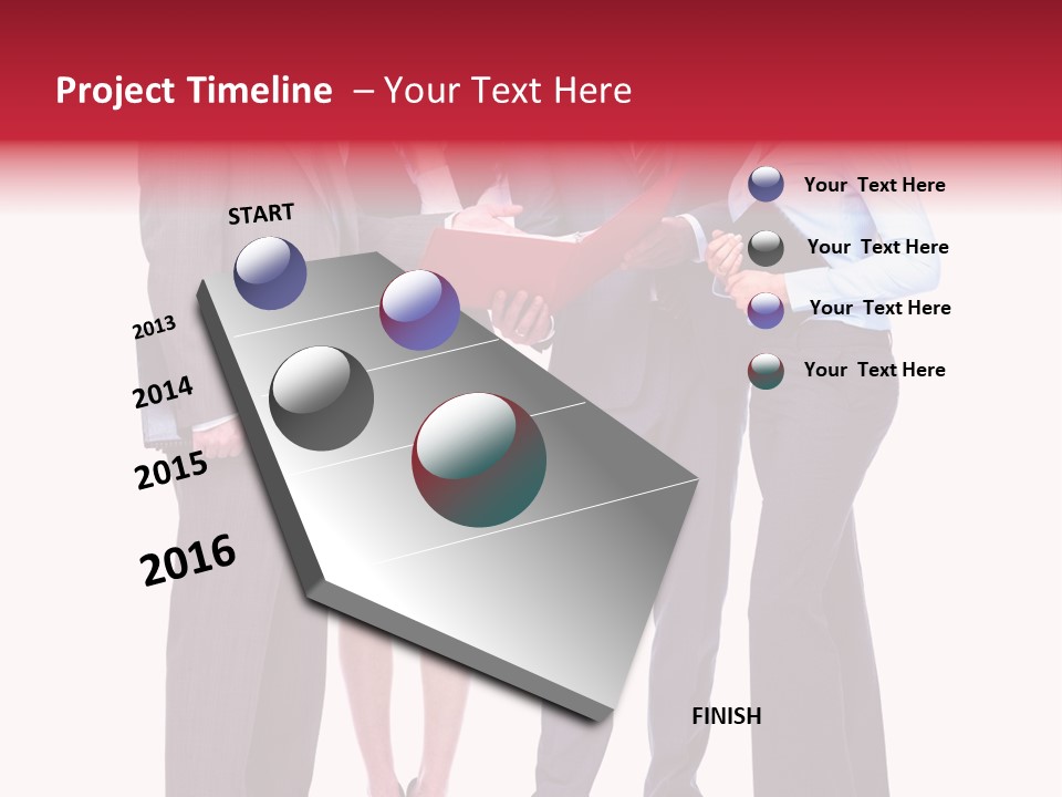 People Folder Boss PowerPoint Template