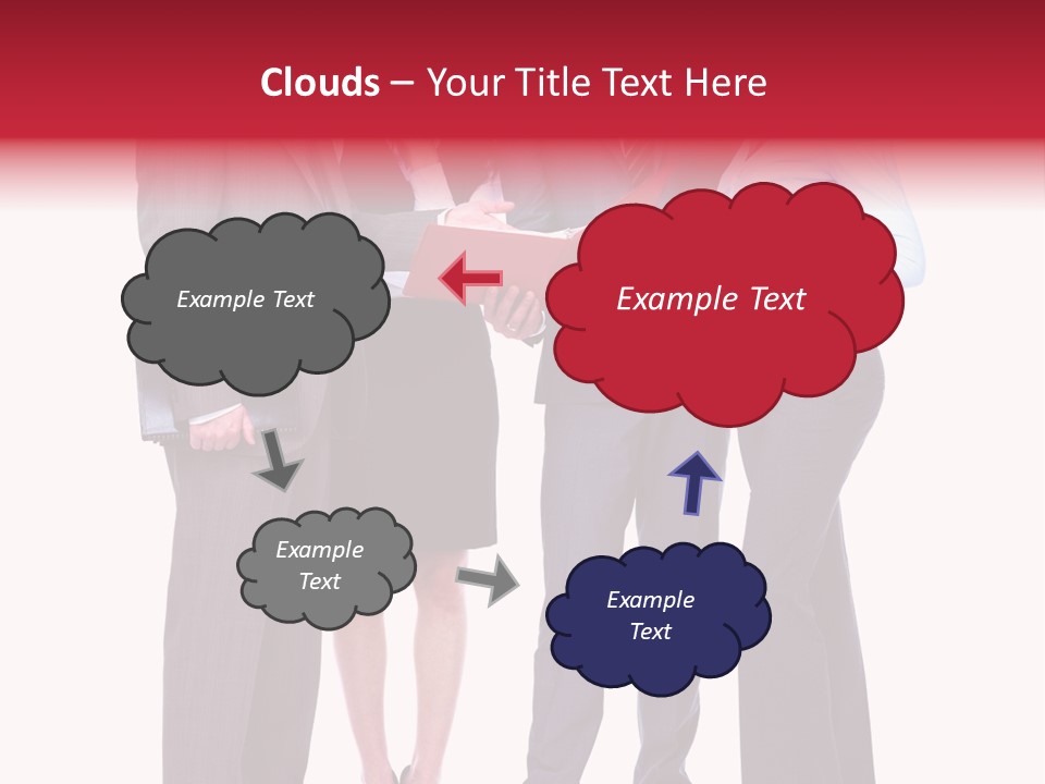 People Folder Boss PowerPoint Template