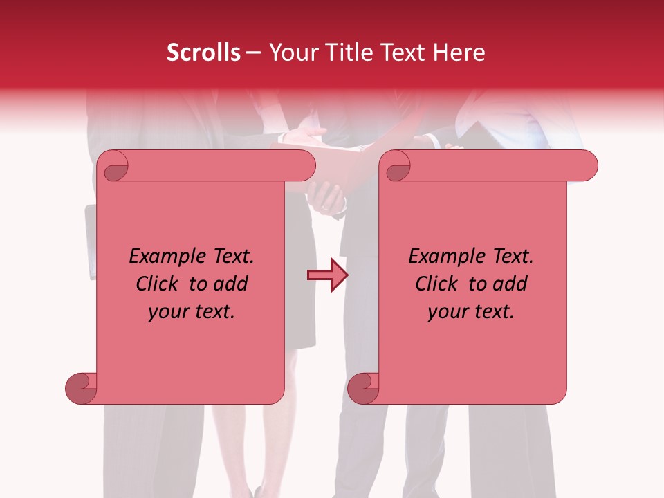 People Folder Boss PowerPoint Template