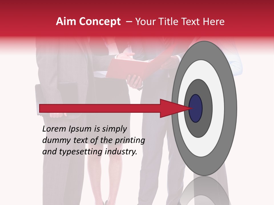 People Folder Boss PowerPoint Template