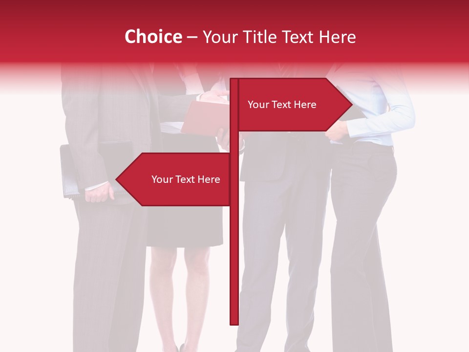 People Folder Boss PowerPoint Template