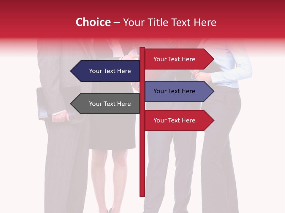 People Folder Boss PowerPoint Template