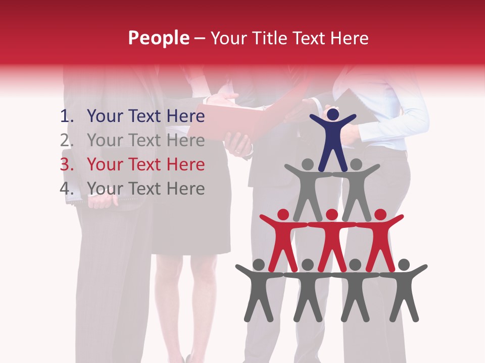 People Folder Boss PowerPoint Template