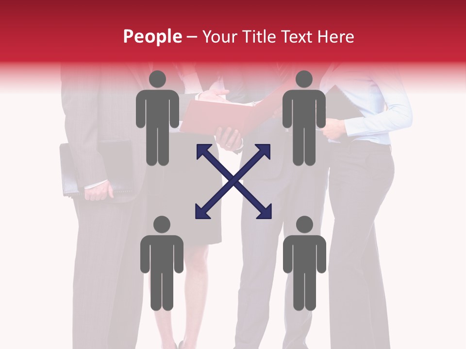 People Folder Boss PowerPoint Template