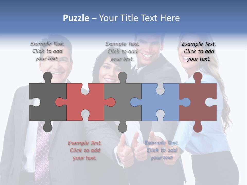 Hand Formal Company PowerPoint Template