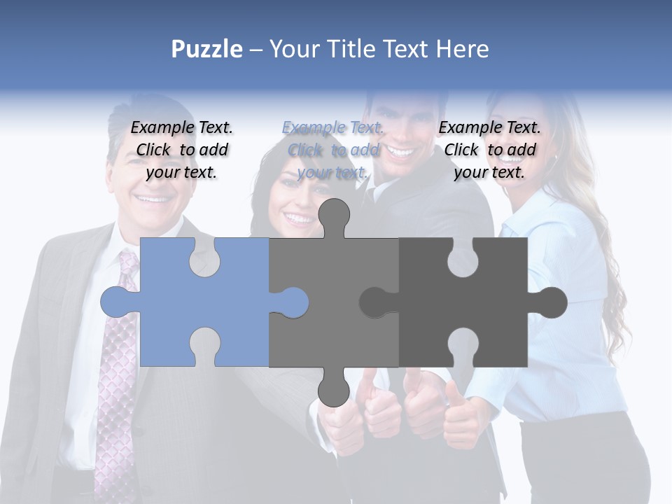 Hand Formal Company PowerPoint Template