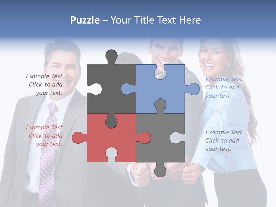 Hand Formal Company PowerPoint Template