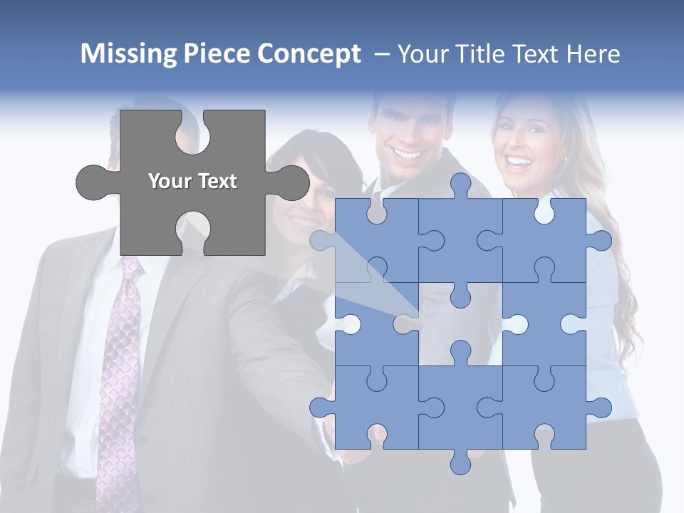 Hand Formal Company PowerPoint Template