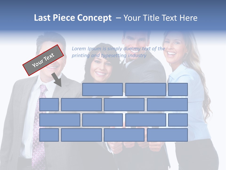 Hand Formal Company PowerPoint Template
