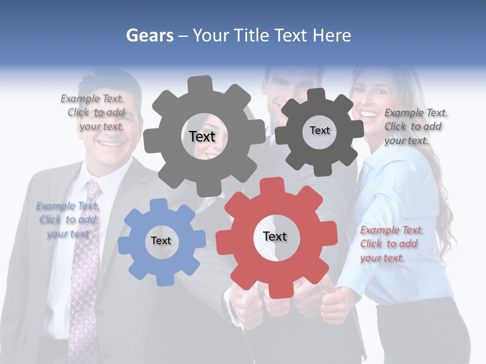 Hand Formal Company PowerPoint Template