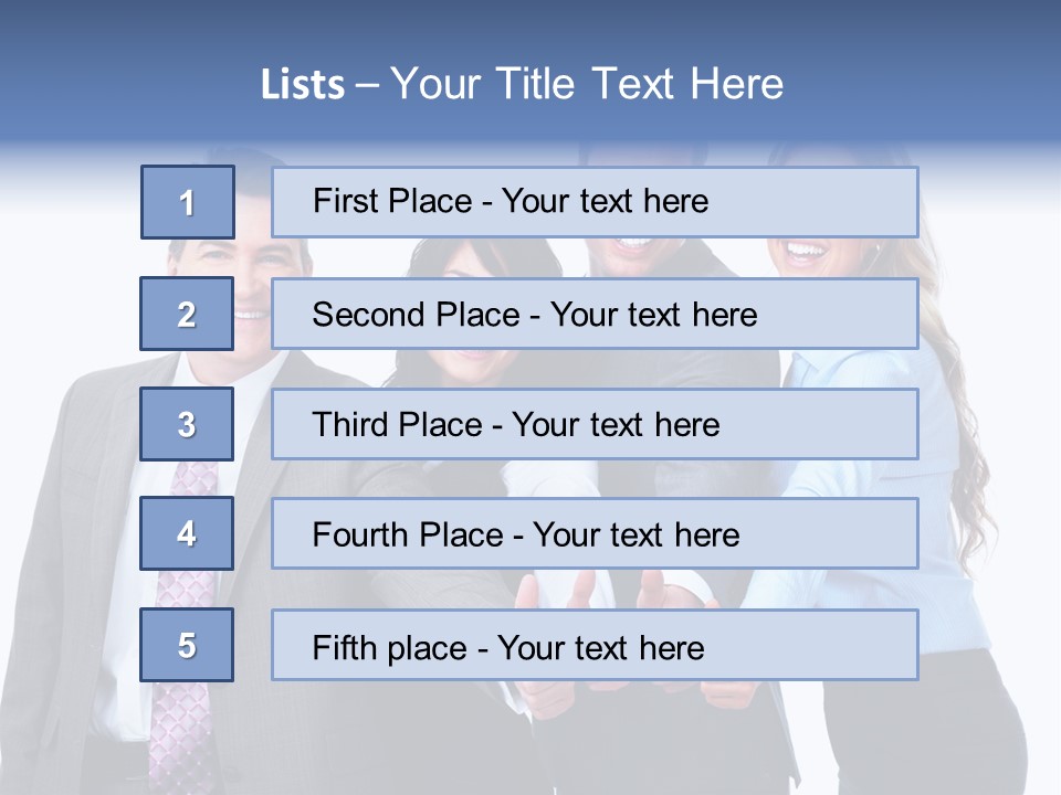 Hand Formal Company PowerPoint Template