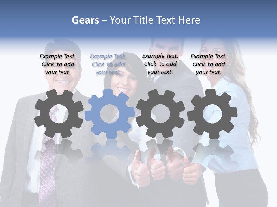 Hand Formal Company PowerPoint Template