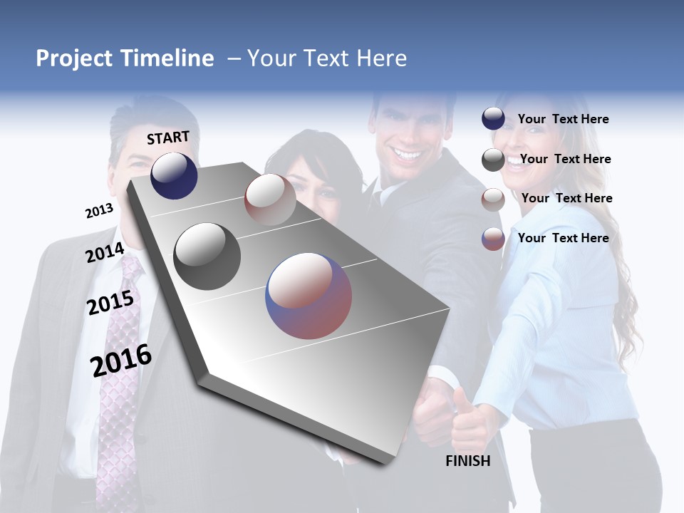 Hand Formal Company PowerPoint Template