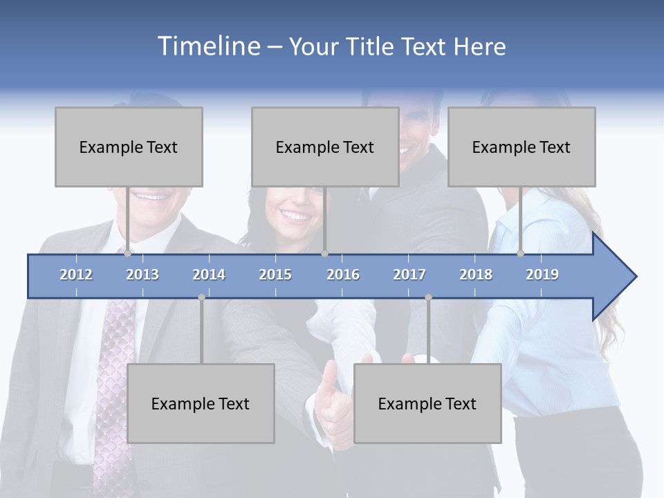 Hand Formal Company PowerPoint Template